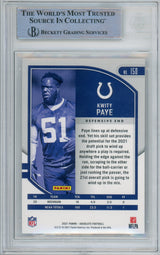 2021 Absolute Football #150 Kwity Paye RC Indianapolis Colts BGS Autograph 10