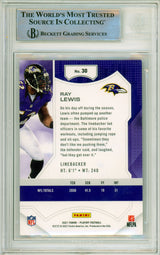 2021 Panini Playoff #30 Ray Lewis Baltimore Ravens BGS Autograph 10