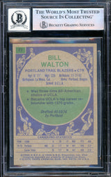 1975-76 Topps #77 Bill Walton BGS Autograph 10