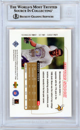 1998 Upper Deck UD3 #197 Randy Moss RC Vikings BGS Autograph