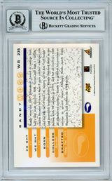 1998 Score #235 Randy Moss RC Vikings BGS Autograph 10