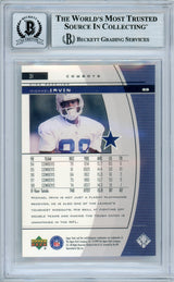 1999 Black Diamond #31 Michael Irvin Dallas Cowboys BGS Autograph 10