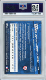 2017 Topps Chrome #24 Jordan Montgomery RC Yankees PSA Autograph