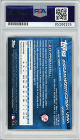 2017 Topps Update #US91 Jordan Montgomery RC Yankees PSA Autograph