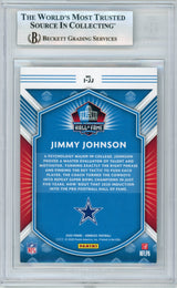 2020 Donruss - Inducted #I-JJ Jimmy Johnson Cowboys BGS Autograph