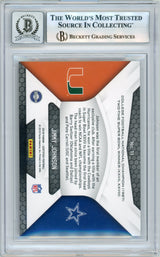 2018 Certified - Certified Champions Mirror Red /99 #11 Jimmy Johnson BGS Auto 10