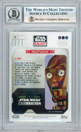 2023 Topps Star Wars Galaxy - Eroupe Celebration Edition #5 Anthony Daniels BGS Autograph 10
