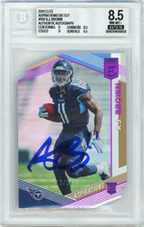 2019 Elite - Aspirations Die Cut /24 #109 AJ Brown RC Tennessee Titans BGS 8.5 Auto 10