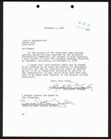 Elizabeth Taylor Signed 8.5x11 Letter Dated November 3rd 1947 PSA/DNA #X03948
