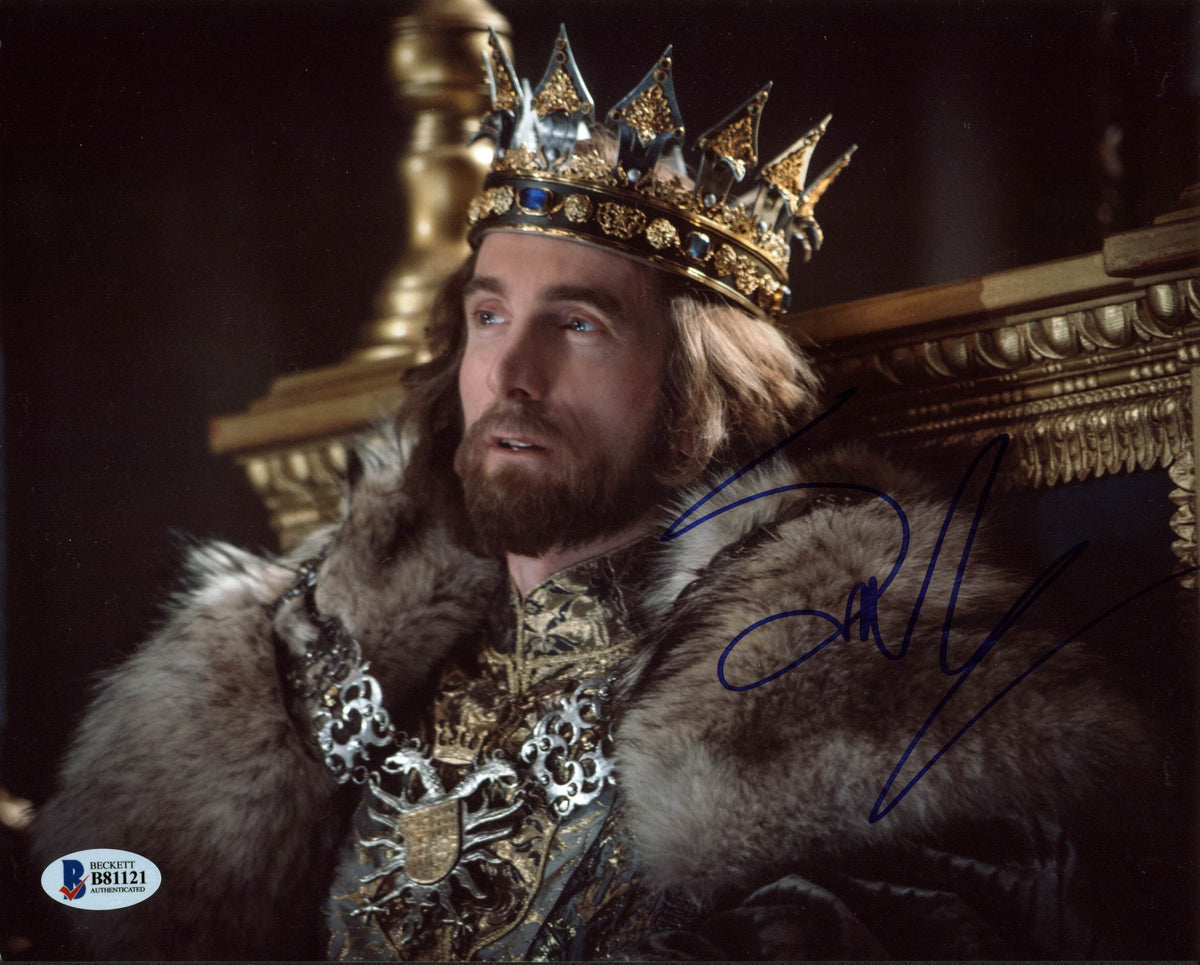 Sharlto Copley Maleficent Authentic Signed 8X10 Photo Autographed BAS #B81121