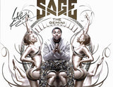Sage the Gemini Rapper Authentic Signed 10.5x13.5 Photo Autographed BAS #B91348