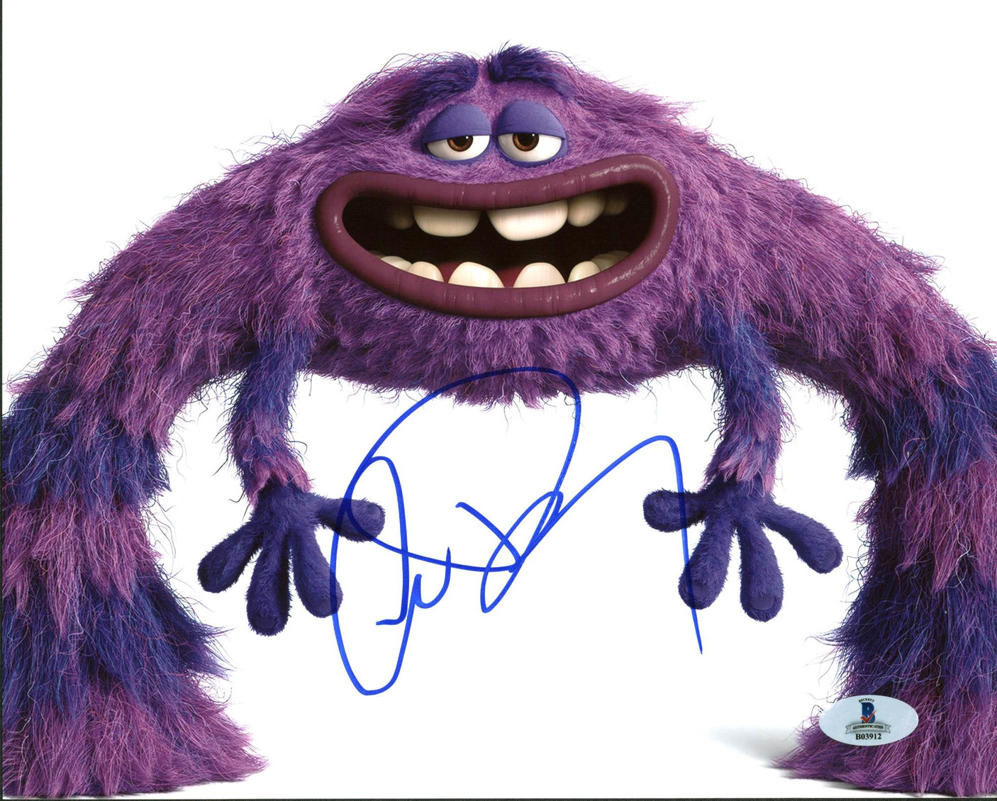 Charlie Day Monsters University Authentic Signed 8X10 Photo BAS #B03912