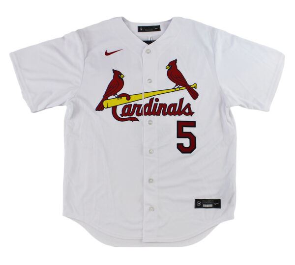 Albert Pujols Autographed St. Louis Cardinals Jersey with 700 HR Inscription - BAS