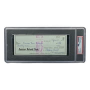 Stan Musial St. Louis Cardinals Signed Bank Check PSA/DNA 85025564 - Sports Integrity