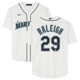 Cal Raleigh Signed Seattle Mariners Nike Replica Baseball Jersey Fanatics