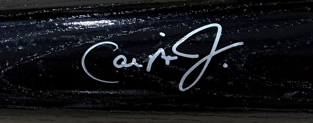 Cal Ripken Jr Baltimore Orioles Signed Black Rawlings Baseball Bat JSA Hologram