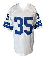 Calvin Hill Dallas Signed White Football Jersey Sports Integrity