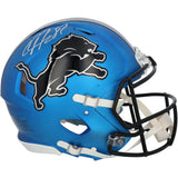 Calvin Johnson Autographed Detroit Lions Riddell 2024 Authentic Speed Helmet Fanatics