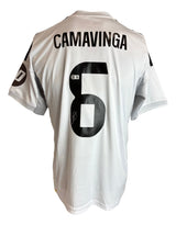 Eduardo Camavinga Signed Real Madrid Adidas Soccer Jersey BAS