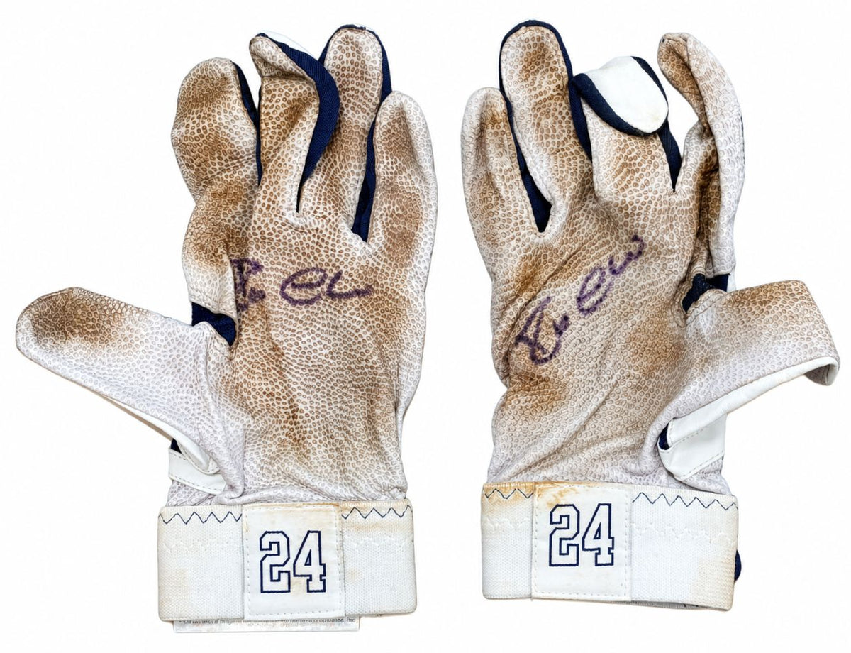 Robinson Cano Yankees Signed Game-Used Nike Diamond Elite Gloves PSA 688+689