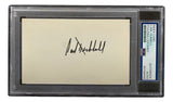 Carl Hubbell New York Giants Signed Index Card PSA/DNA