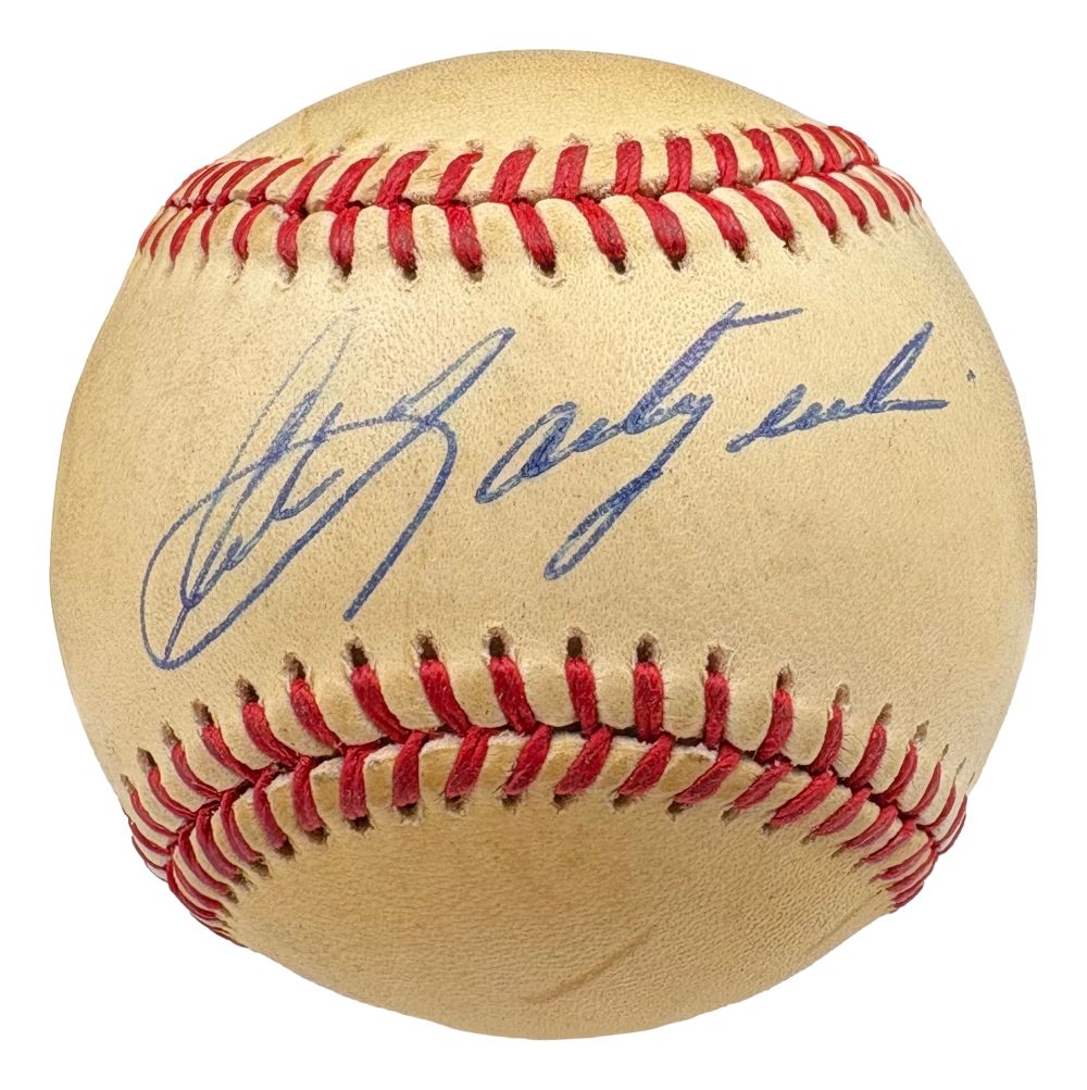 Carl Yastrzemski Boston Red Sox Signed American League Baseball PSA/DNA