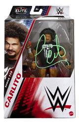 Carlito Signed WWE Elite Collection Series 113 Action Figure JSA QR Hologram