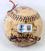 Sandlot Cast Signed Custom Baseball w/8 Signatures- Beckett W Holo