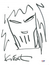 Kevin Eastman Authentic Signed 9X12 Ninja Turtles Sketch PSA/DNA #X31598