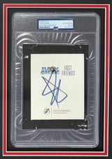 John Cena Signed Framed Slabbed WWE Bookplate w/ 8x10 Photo PSA