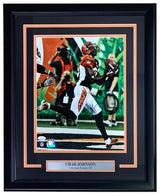 Chad Johnson Signed Framed 11x14 Cincinnati Bengals Photo JSA ITP - Sports Integrity
