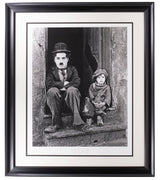 Charlie Chaplin The Kid Framed 16.5x22 Historical Photo Archive Giclee #9/375 - Sports Integrity