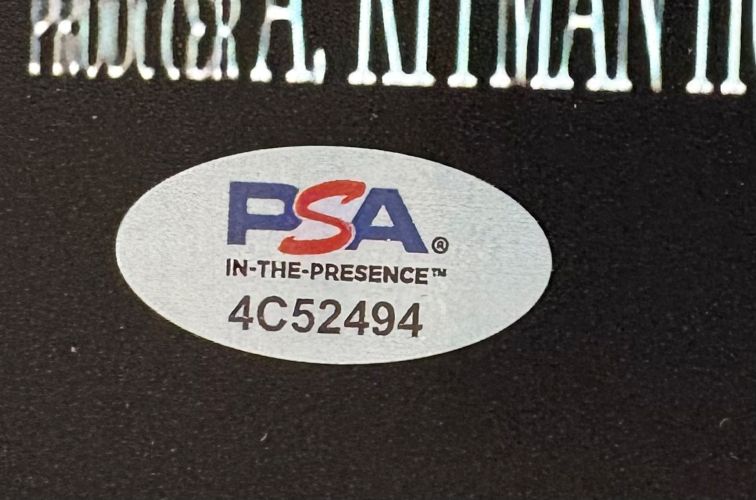 Charlie Sheen Signed 11x17 Wall Street Photo PSA/DNA Hologram