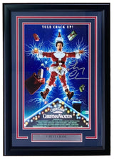 Chevy Chase Signed Framed 11x17 Lampoons Christmas Vacation Photo BAS