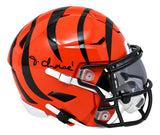 Ja'Marr Chase Signed Cincinnati Bengals MIDI SpeedFlex Helmet BAS