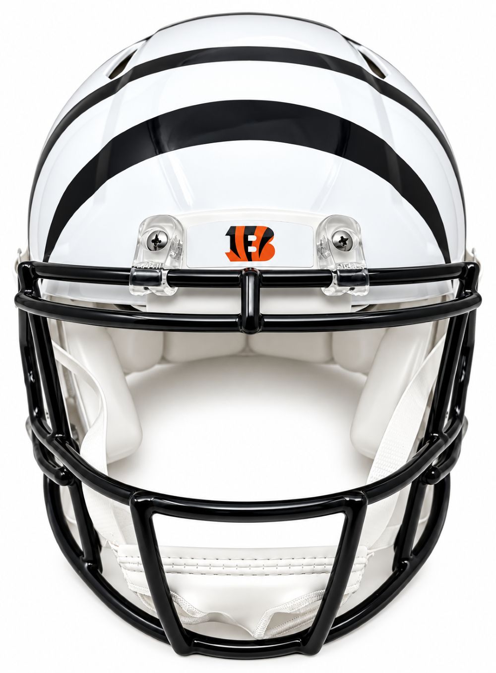 Ja'Marr Chase Signed Cincinnati Bengals FS White Authentic Speed Helmet BAS