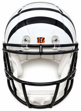 Ja'Marr Chase Signed Cincinnati Bengals FS White Authentic Speed Helmet BAS