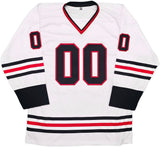 Chevy Chase Signed Lampoons Christmas Vacation White Griswold Jersey 2 BAS