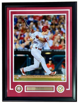 Chase Utley Signed Framed 16x20 Philadelphia Phillies Photo Fanatics
