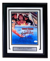 Cheech & Chong Signed Framed 8x10 Up In Smoke Photo 2 JSA