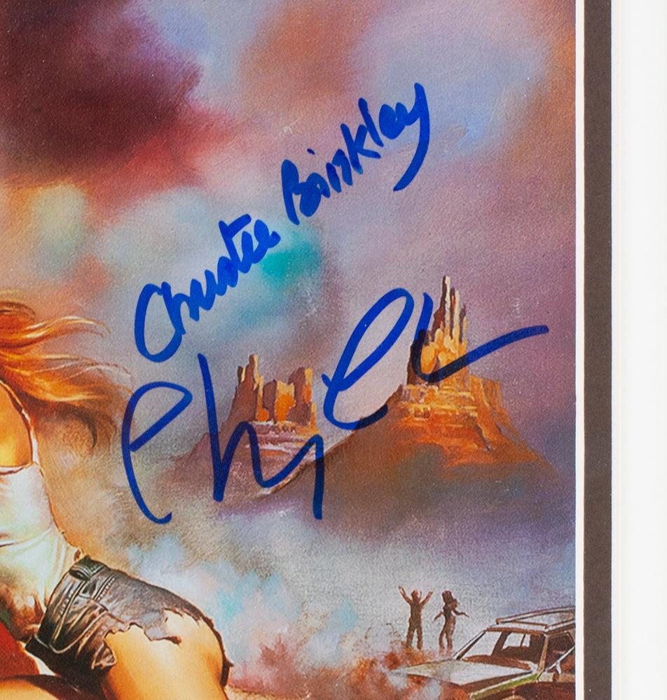 Chevy Chase D'Angelo Brinkley Signed Framed 11x17 Lampoons Vacation Photo JSA