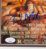 Chevy Chase D'Angelo Brinkley Signed Framed 11x17 Lampoons Vacation Photo JSA