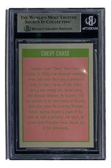 Chevy Chase Signed Slabbed Vacation Clark Griswold Trading Card BAS - Sports Integrity