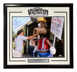 Chevy Chase Signed Framed 16x20 National Lampoon's Vacation Photo BAS