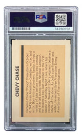 Chevy Chase Signed National Lampoon's Vacation Trading Card PSA/DNA Gem MT 10 - Sports Integrity