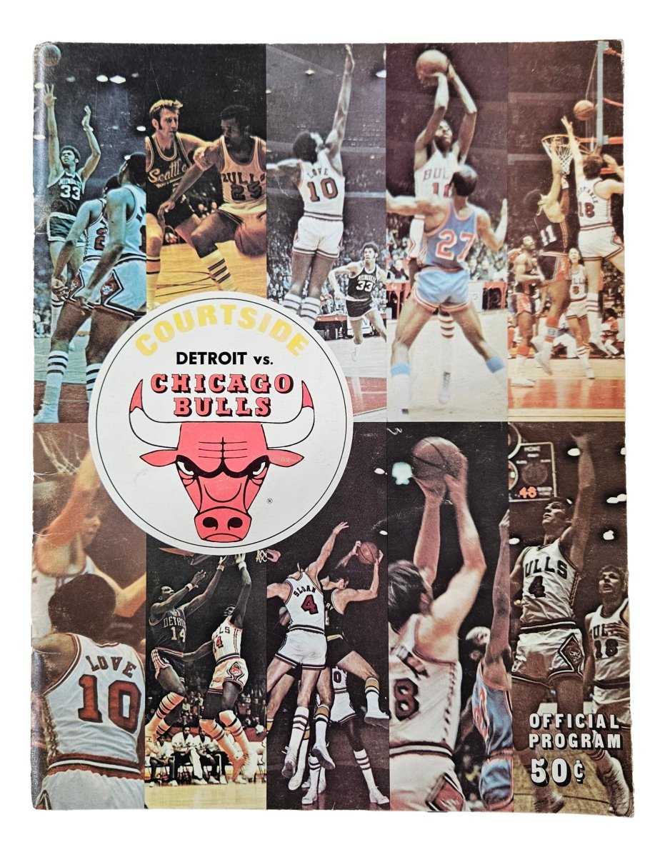 Chicago Bulls 1970 NBA Courtside Official Program - Sports Integrity