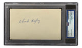 Chick Hafey St. Louis Cardinals Signed Index Card PSA/DNA