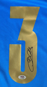 Giorgio Chiellini Signed Italy Blue Puma Soccer Jersey 2 PSA/DNA