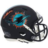 Chris Bell Autographed Miami Dolphins Black Rivalries Speed Mini Helmet Fanatics