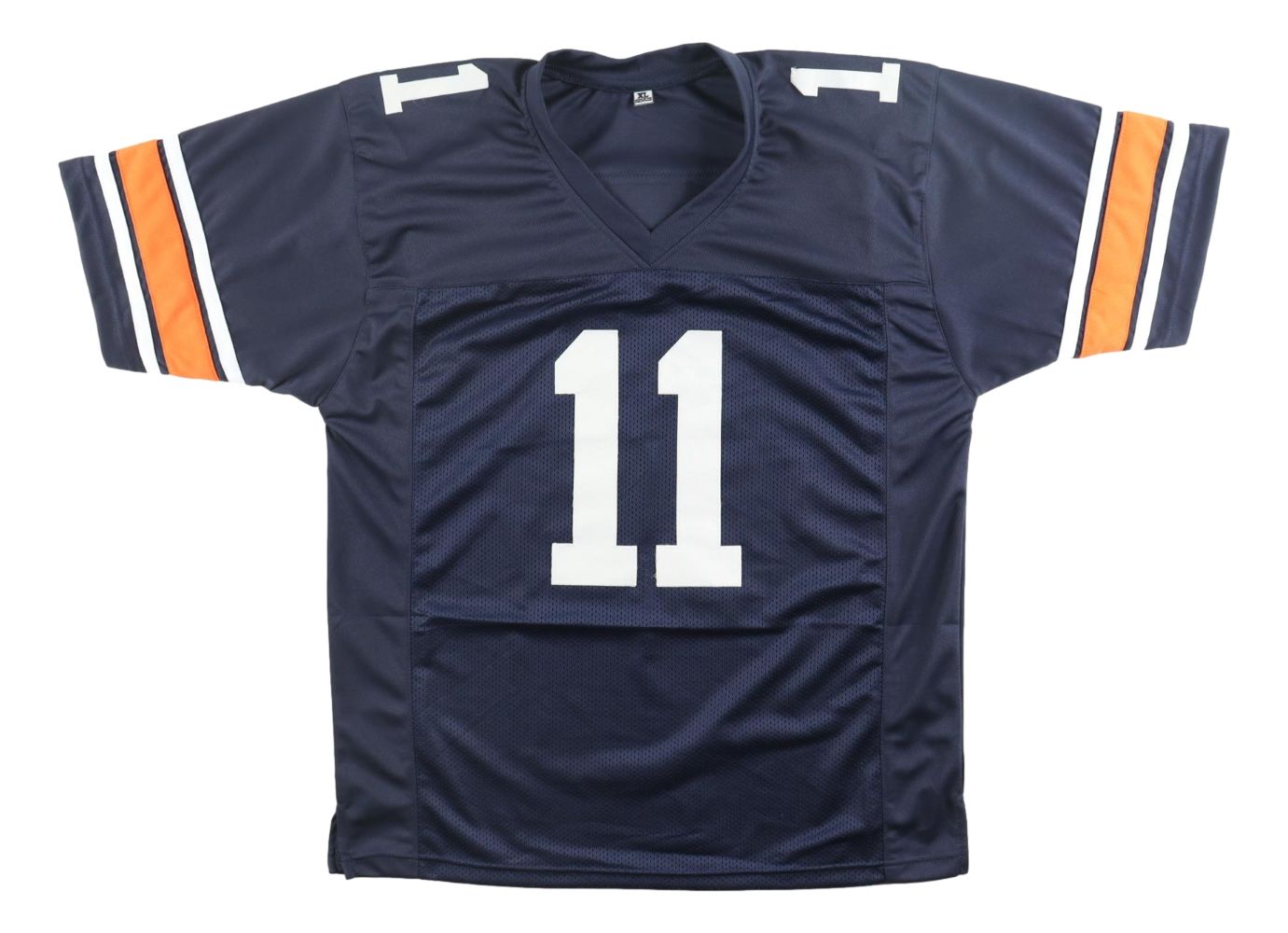 Chris Davis Auburn Signed Navy Football Jersey Kick Six 11/30/13 BAS